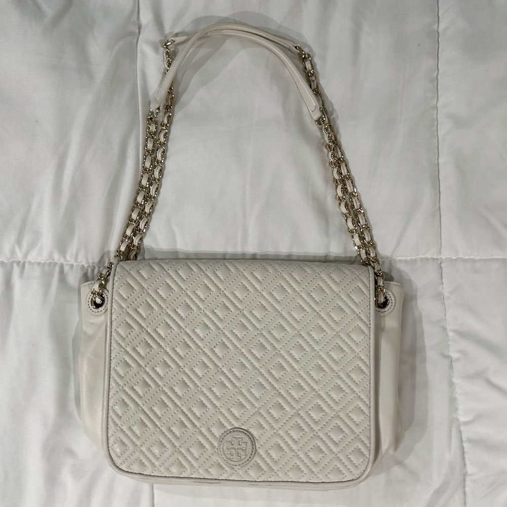 Tory Burch over the shoulder